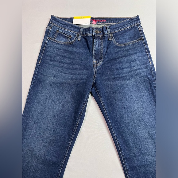 Lucky Brand Mid Rise Straight Leg Blue Jeans NWT 6/28 . NWT - Picture 2 of 4